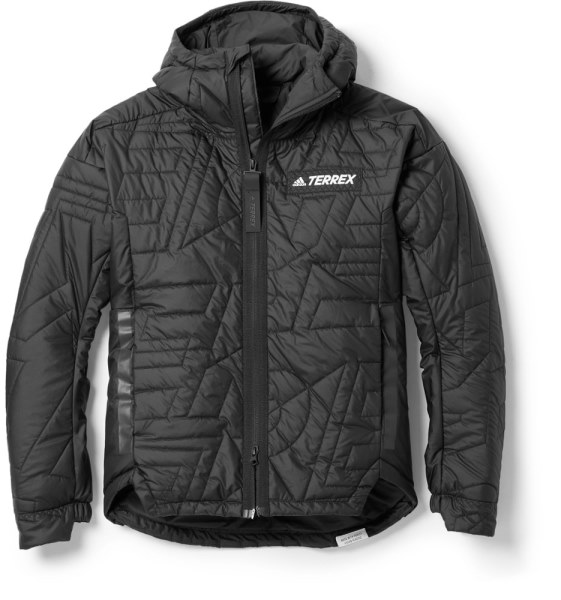 Negro Chaqueta Con Capucha Aislante Myshelter Primaloft De Rei Co-op Adidas Mujer