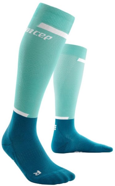 Calcetines Rei Co-op Ocean-petrol Cep Run Compresion Tall 4.0 Mujer