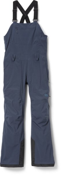 Rei Co-op Blue Outdoor Research X Arcade Belts Carburo Bib Pantalones De Nieve Mujer