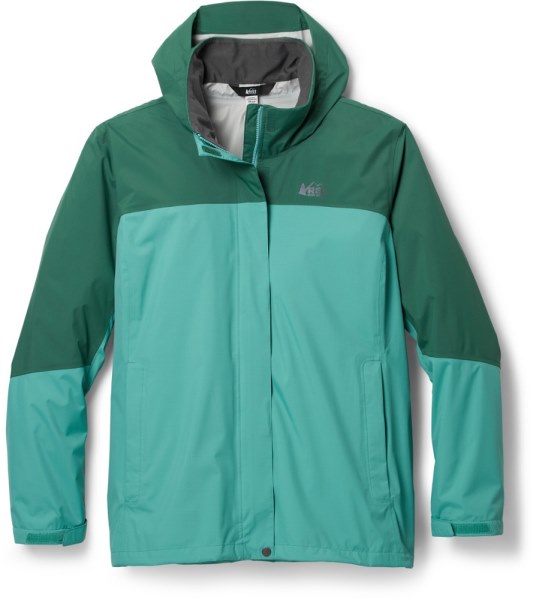 Chaqueta Impermeable Verde Rei Co-op Rainier Mujer Tallas Grandes