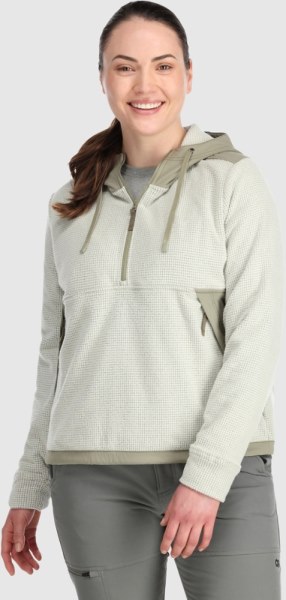 Sand-flint Rei Co-op Outdoor Research Trail Mix Sudadera Con Capucha De Polar Mujer