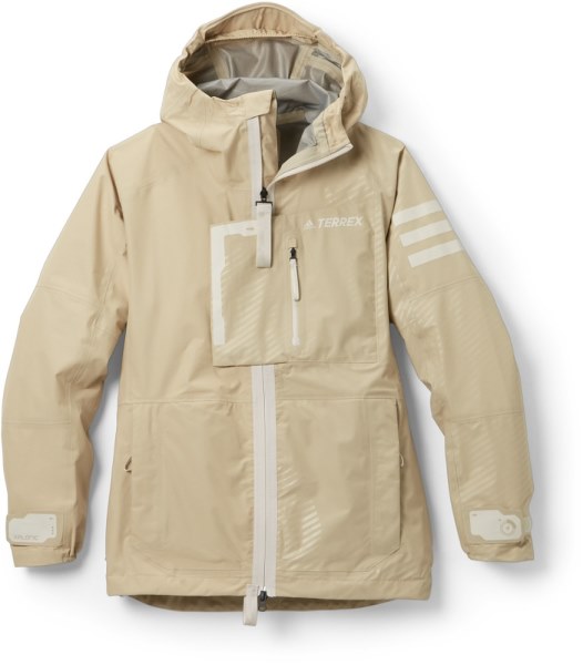 Chaqueta Adidas Terrex Xploric Graphic Rain.rdy Mujer Rei Co-op Savannah