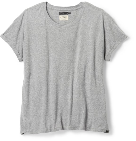 Rei Co-op Gris Prana Acogedor Camiseta Mujer Tallas Grandes