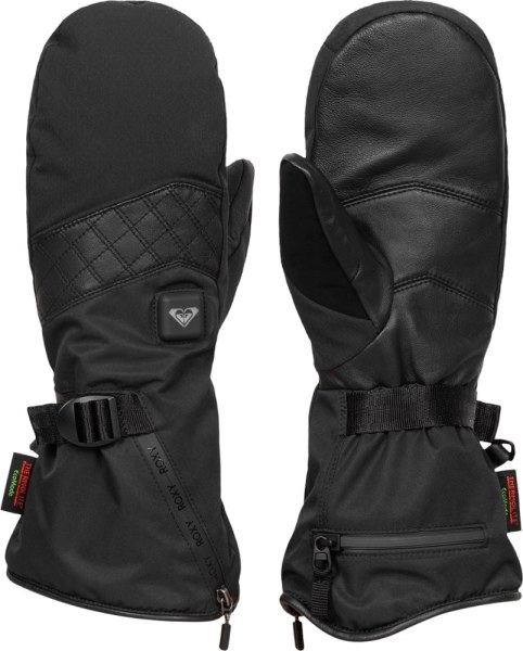 Roxy Sierra Warmlink Mitones Mujer True Black Rei Co-op