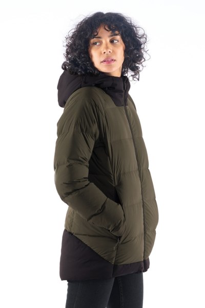 Artilect High-af Down Stretch Parka Negro Mujer Rei Co-op
