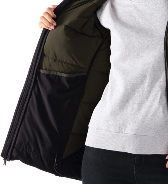 Artilect High-af Down Stretch Parka Negro Mujer Rei Co-op