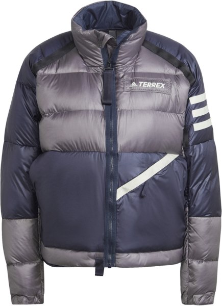 Chaqueta De Plumas Adidas Terrex Utilitas Rei Co-op Gris Mujer