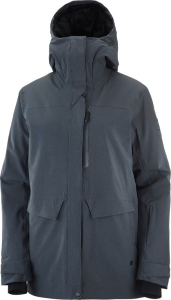 Chaqueta Con Aislamiento Rei Co-op Salomon Stance Cargo Mujer Ebony