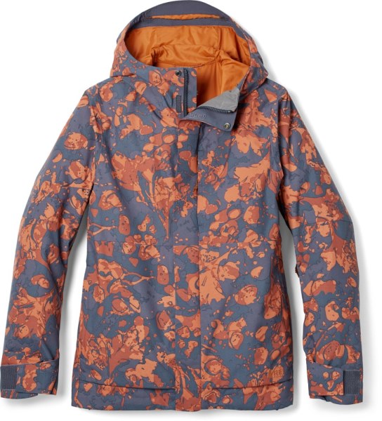 Gris Chaqueta Con Aislamiento Empolvado Rei Co-op Mujer