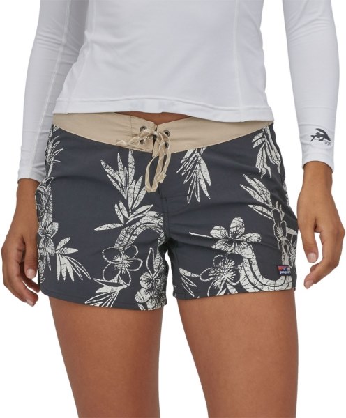 Patagonia Wavefarer Board Shorts Mujer 5 Entrepierna Negro Rei Co-op