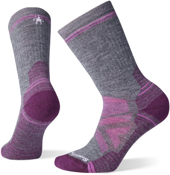Rei Co-op Calcetines Deportivos Con Amortiguación Completa Para Caminatas De Smartwool Gris Medio Mujer Mujer