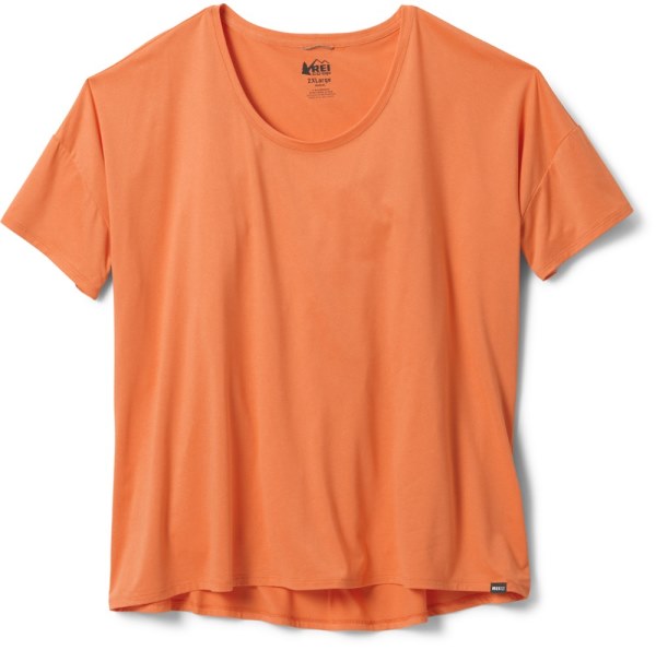 Naranja Rei Co-op Sahara Camiseta Mujer Tallas Grandes