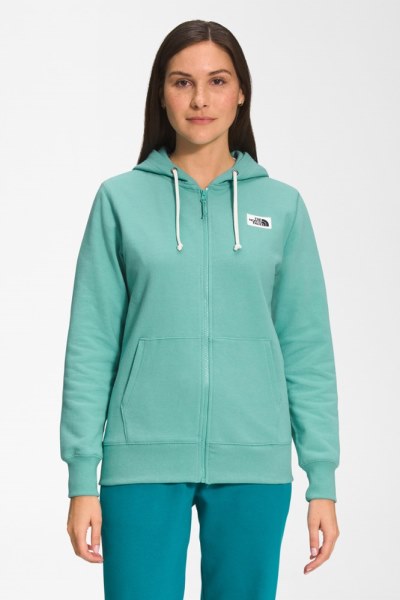 Sudadera Con Capucha Y Cremallera Completa Con Parche Heritage De The North Face Mujer Rei Co-op Wasabi