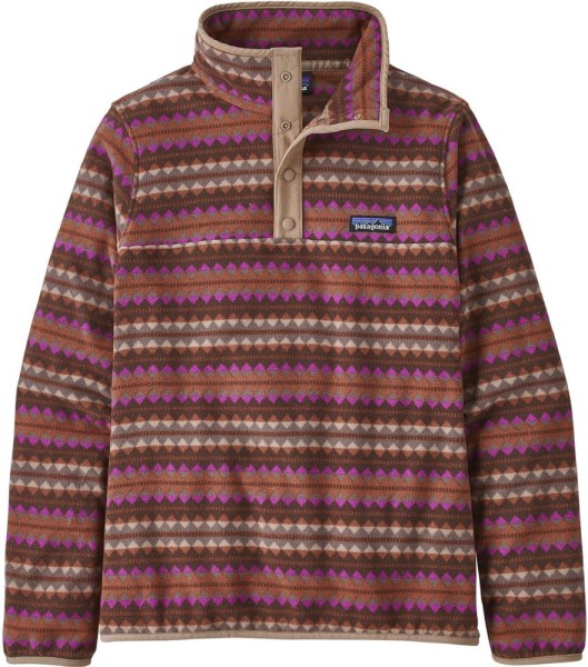 Jersey De Forro Polar Con Cierre A Presión Micro D Patagonia Brown De Rei Co-op Mujer