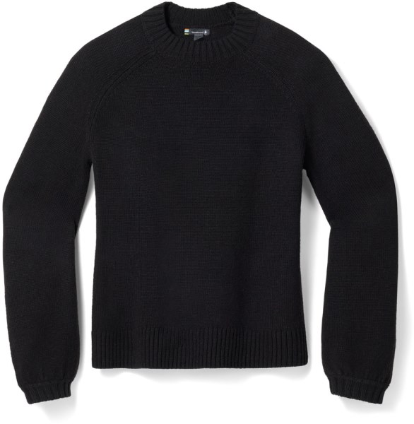 Smartwool Cosy Lodge Suéter Con Mangas Acampanadas Mujer Rei Co-op Negro