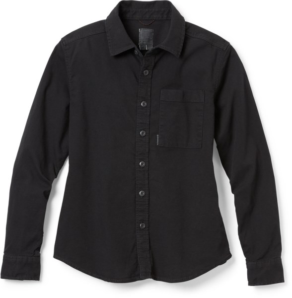Topo Diseños Suciedad Camisa Mujer Negro Rei Co-op