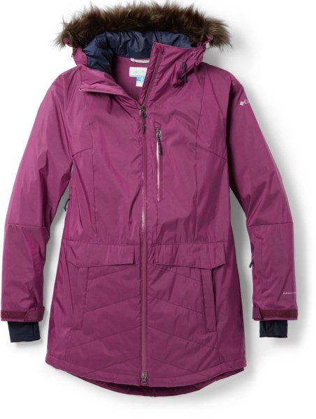 Columbia Mount Bindo Chaqueta Aislante Mujer Rei Co-op Marionberry Sheen