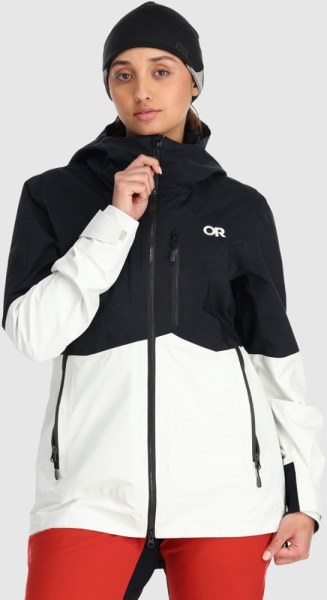 Chaqueta De Mujer Outdoor Research Hemispheres Ii Black-snow Rei Co-op