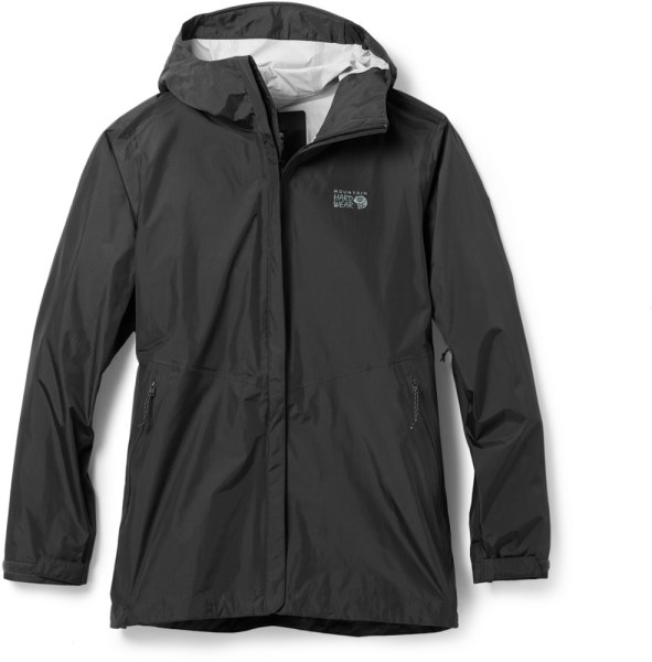 Chaqueta Impermeable Rei Co-op Dark Storm Mountain Hardwear Acadia Mujer