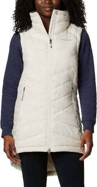 Rei Co-op Chalk Columbia Heavenly Chaleco Largo Con Aislamiento Mujer