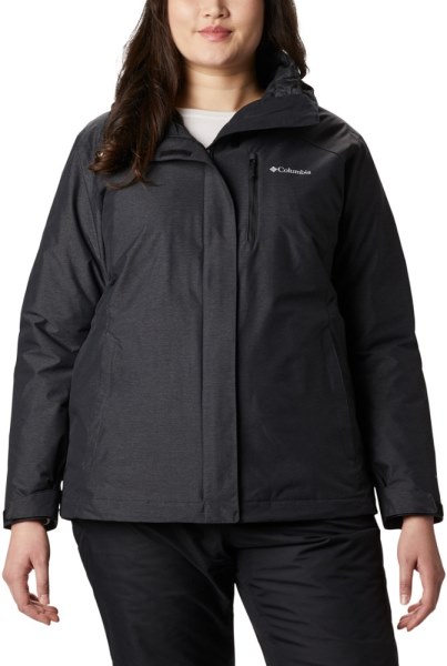 Rei Co-op Negro Columbia Whirwibird Iv Intercambio Chaqueta 3 En 1 Mujer Tallas Grandes