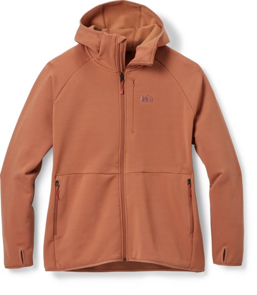 Chaqueta Polar Red Clay Rei Co-op Hyperaxis 2.0 Mujer Tallas Grandes