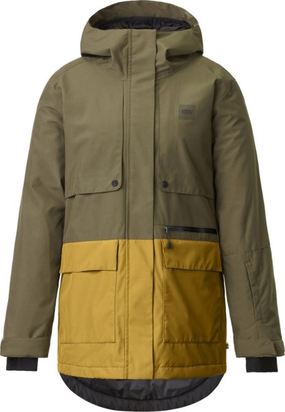 Imagen Ropa Orgánica Glawi Chaqueta Con Aislamiento Mujer Verde Rei Co-op