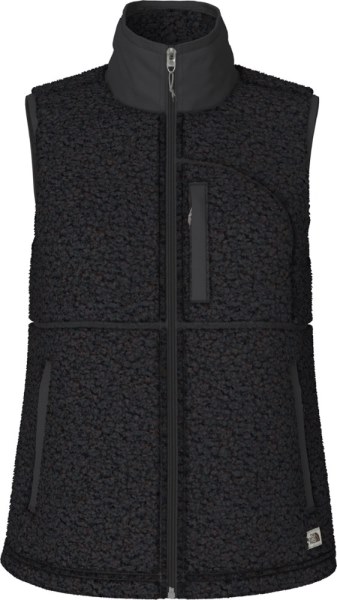 Rei Co-op The North Face Cragmont Polar Chaleco Mujer Negro