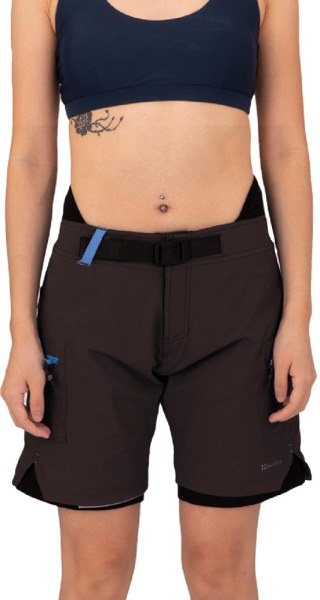 Pantalones Cortos Con Forro Level Six Pro Diosa 2.0 Mujer Rei Co-op Negro