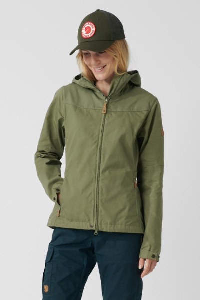 Fjallraven Stina Chaqueta Mujer Rei Co-op Verde
