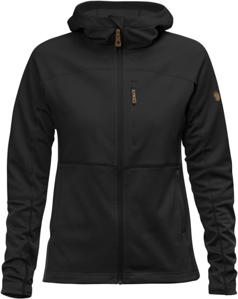 Fjallraven Abisko Trail Chaqueta Polar Mujer Rei Co-op Negro
