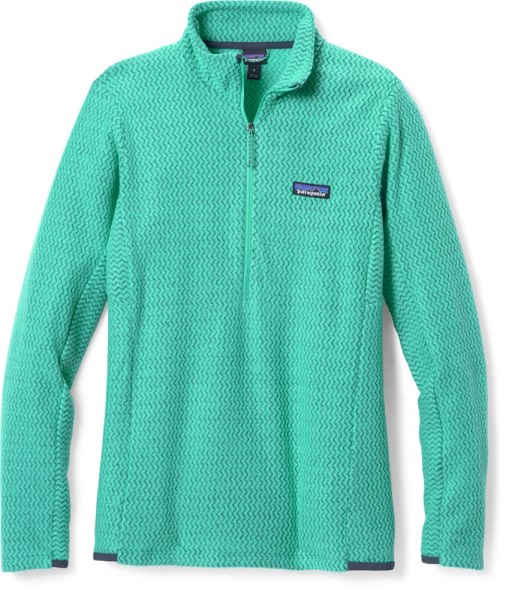 Patagonia R1 Air Jersey Con Cremallera En El Cuello Mujer Rei Co-op Fresh Teal