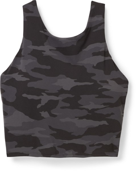 Top Corto Con Estampado De Conciencia De Athleta D-dd Cup Rei Co-op Black Camo