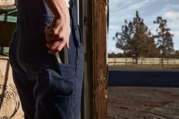 Wabash Stripe Cola De Milano Ropa De Trabajo Freshley Overol Mujer 30 Entrepierna Rei Co-op