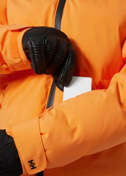 Chaqueta Corta Acolchada Con Aislamiento Naranja Helly Hansen Nora De Rei Co-op Naranja Mujer Chaquetas