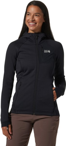 Black Mountain Hardwear Polartec Power Grid Sudadera Con Capucha Y Cremallera Completa Mujer Rei Co-op