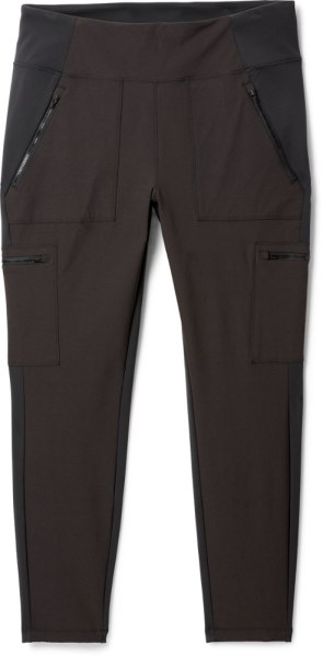 Athleta Headlands Hybrid Cargo II Mallas Mujer Tallas Grandes Negro Rei Co-op