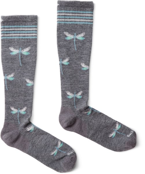 Calcetines De Compresión Sockwell Dragonfly Mujer Rei Co-op Carbón