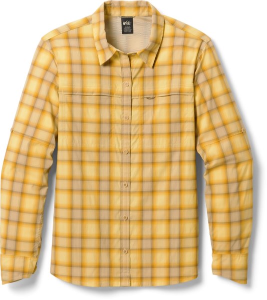 Camisa A Cuadros Farro Rei Co-op Sahara De Manga Larga Con Estampado Mujer