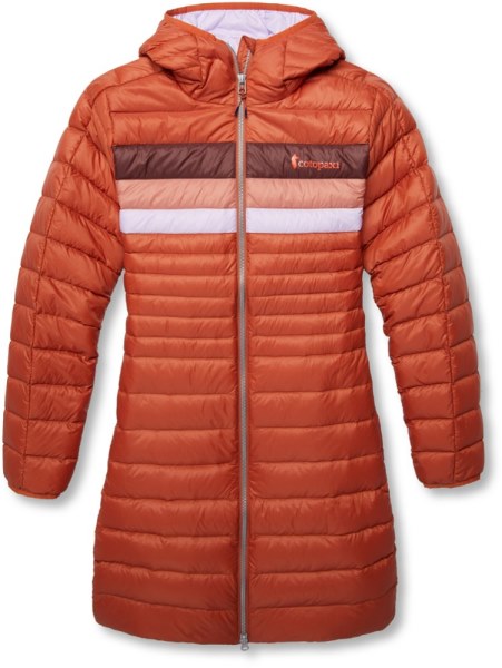 Cotopaxi Fuego Down Parka Mujer Spice Rayas Rei Co-op