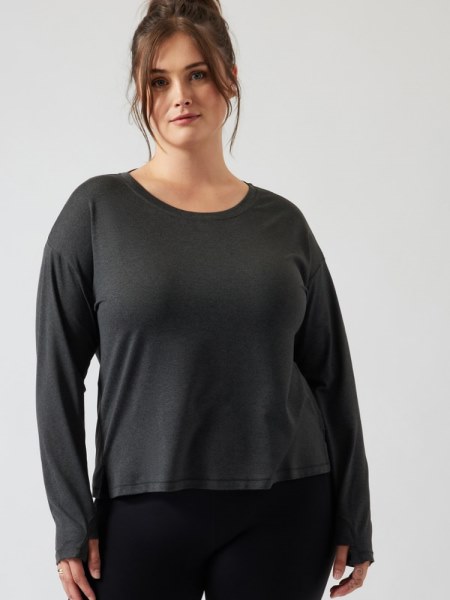 Athleta Uptempo Top Ii Mujer Negro Rei Co-op