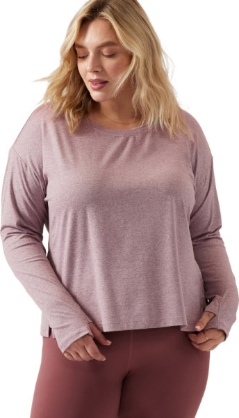 Rei Co-op Athleta Uptempo Top Ii Mujer Sugarplum Malva