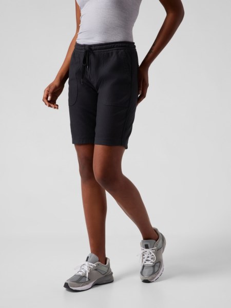 Bermuda Athleta Farallon Mujer Negro Rei Co-op