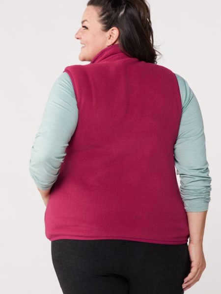 Chaleco De Forro Polar Rei Co-op Cotopaxi Teca Mujer Campos De Frambuesa