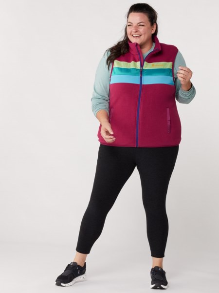 Chaleco De Forro Polar Rei Co-op Cotopaxi Teca Mujer Campos De Frambuesa