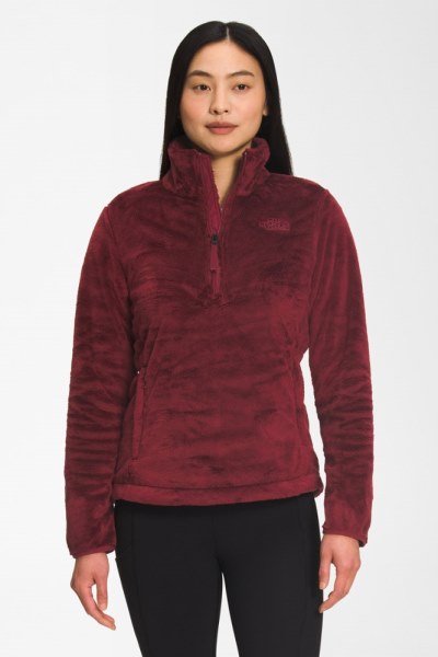 The North Face Osito Jersey De Polar Con Cremallera De Un Cuarto Mujer Cordovan Rei Co-op
