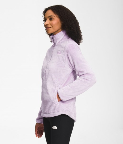 Rei Co-op Jersey De Polar Con Cremallera De Un Cuarto Osito The North Face Mujer Lavanda Niebla