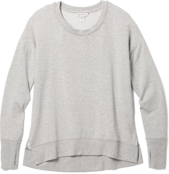 Sudadera Athleta Coaster Luxe Mujer Tallas Grandes Gris Rei Co-op