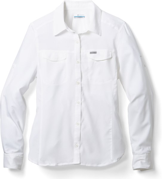 Columbia Silver Ridge Lite Camisa De Manga Larga Mujer Blanco Rei Co-op