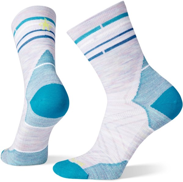 Smartwool Performance Run Zero Cushion Mid Crew Calcetines Mujer Violeta Eclipse Rei Co-op